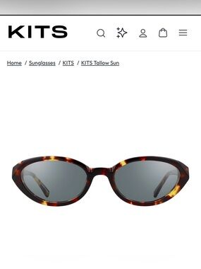 KITS Tallow Sun Havana With Grey Tinted Lenses